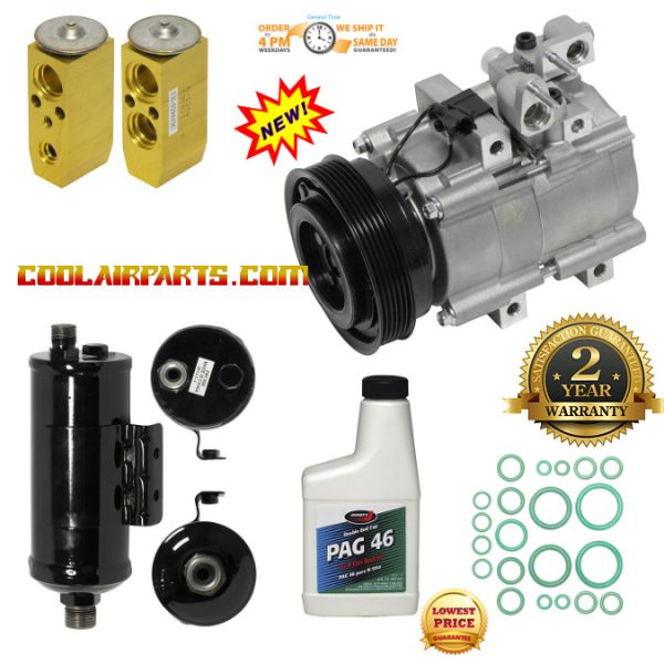 HYUNDAI SONATA Kia Optima *NEW* A/C Compressor Full KIT 2 Years Warranty 9770138171RU